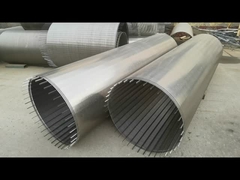 SS304 سلك الويج المرشح الدواري للدرامول لتحليل مياه الصرف الصحي