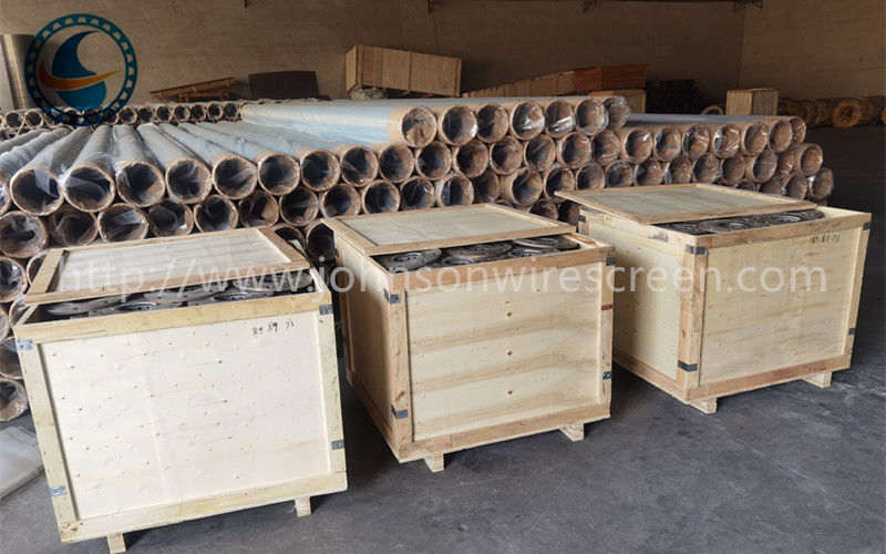 مرشح الشاشة غير المسدس SS304 للأسلاك الساذجة للمرشحات الشبكة الدقيقة الدورية