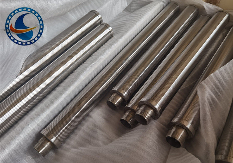 SS304 ملف تعريف شكل البقر سلك مكعب سلك شاشة فلتر الأنابيب