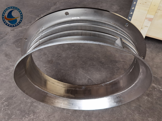 523mm الفولاذ المقاوم للصدأ 304 إسفين شاشة شبكة أسلاك لأجهزة الطرد المركزي من نجارة المعادن