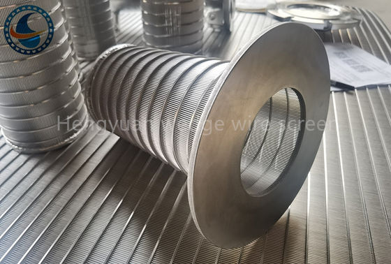 الفولاذ المقاوم للصدأ 180mm ضياء إسفين شاشة شبكة أسلاك لفلاتر الصرف الصحي التلقائي