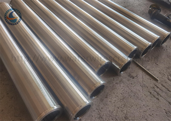 شاشة جلفنة بئر الماء 150-2500 Psi 25-3200 Micron Filter Rating