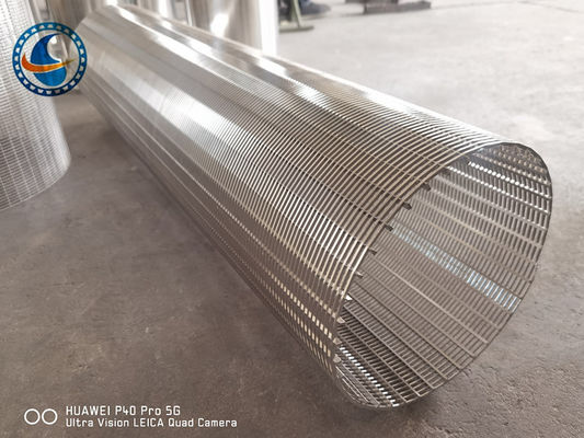 المستمر فتحة سلك إسفين الشاشة الفولاذ المقاوم للصدأ منطقة مفتوحة عالية