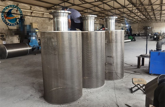 طبلة الشاشة الدوارة الفعالة والمتينة للتطبيقات الصناعية