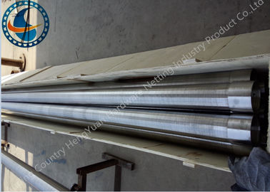شاشات اللحام Ring Johnson Wedge Wire Screens مع تقنية اللحام بالنقطة
