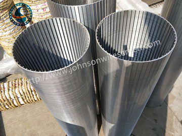 مرشح الشاشة السلكية Johnson Wedge للتصفية الدقيقة في الصناعات