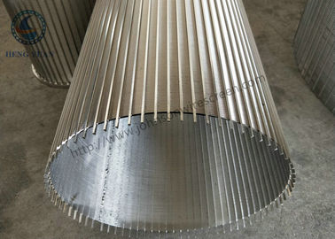 الفولاذ المقاوم للصدأ 316L الروتاري الرمل الفرز جونسون الجرح شاشة تصفية طبل