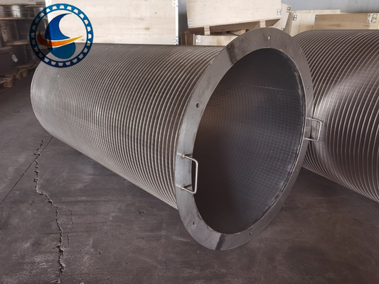 SS304 عكسية سلك الكنج مرشح الشاشة الدوارة 800mm × 1500mm