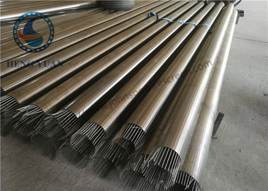 شاشة عالية القوة بطول 6 أمتار من Johnson Vee Wire Screen 205/304 / 304L / 316L الصف