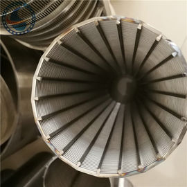 سلك على شكل V 0.75 مم فتحة أنبوب شاشة جونسون للفحص