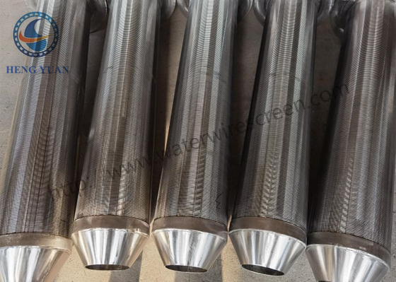 SS 201321304 Johnson Vee Wire Screen 40 فتحة Od 219 بئر ماء عميق